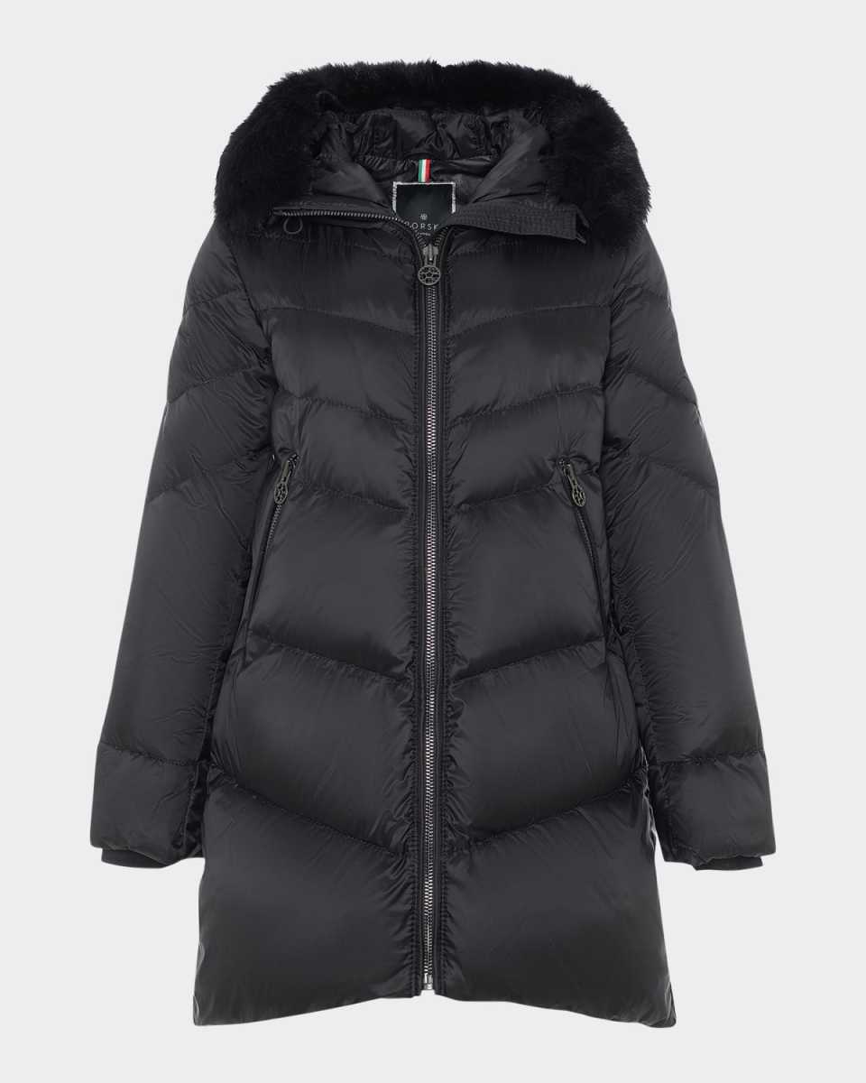 Apres-Ski Jacket With Detachable Toscana Lamb Shearling Hood Tr